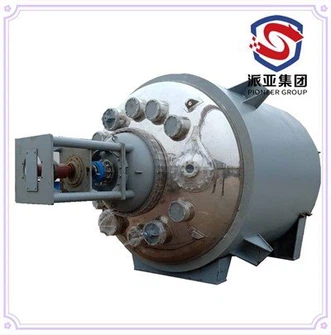 Réacteur à revêtement de verre de type fermé